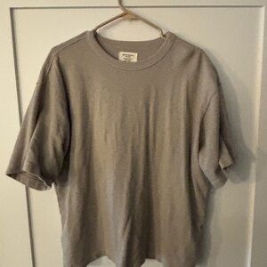 Buck Mason Taupe Short Sleeve Tee